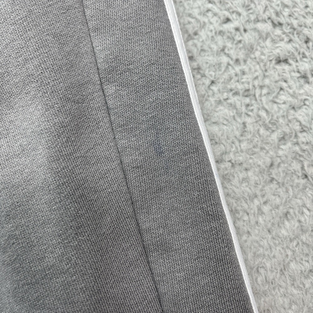 Adidas Essentials Fleece Sweatpants Mens M Gray 3 Stripe Tapered Cuff‎ Joggers - Picture 8 of 14